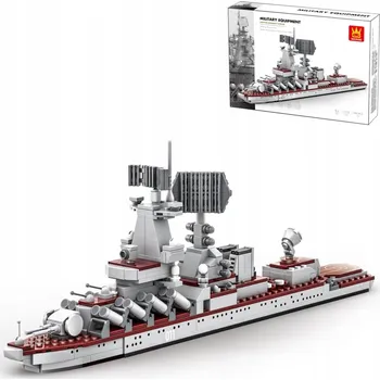 ostatní stavebnice Stavebnice WANGE 3524 - Letadlová loď Varyag 396 dílků