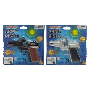 Dětská zbraň Pistolet metalowy na kapiszony MIX