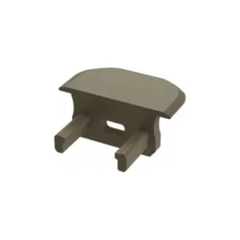 LED lišta Záslepka pro LED profil Lumines B Inox, zelená