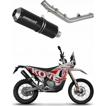 Výfuk pro motocykl 450 RALLY 2023 - 2025 Výfuk tlumič MX BLACK