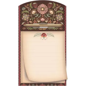 Tiskopis Magnetický trhací zápisník s tužkou - Floral scape - 1132-0389