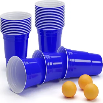 Hrací kostka BeerCup Williams modré párty kelímky na pivo pong (10038890)