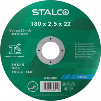 Řezný kotouč Řezný kotouč Stalco S-59180 180 x 22,2 mm na ocel