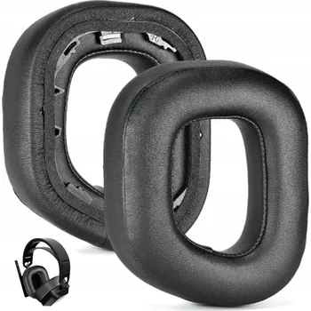 NÁUŠNÍKY HOUBIČKY POLŠTÁŘE NÁHRADNÍ PADY PRO SLUCHÁTKA CORSAIR HS80 RGB MĚKKÉ