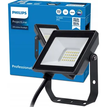 LED reflektor 10W 4000K IP65 Venkovní halogenová lampa PHILIPS