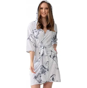 Podprsenka Dámský Szlafrok s kapucí velikost M