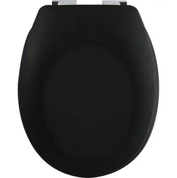 WC sedátko WC sedátko Spirella OVÁL černé duroplast