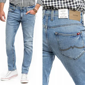 Pánské džíny Mustang OREGON TAPERED pánské džíny se zúženými nohavicemi, velikost 33/36