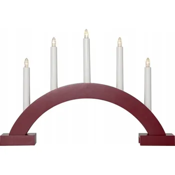 Svícen Dřevěný svícen Star Trading 32 cm