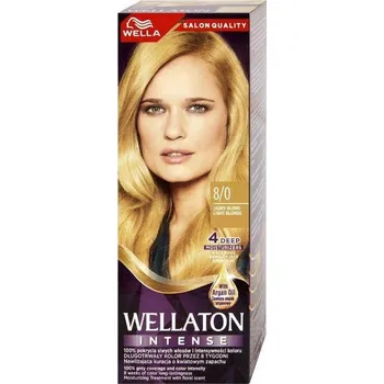 Barva na vlasy Wellaton Světle Blond 8/0 110 ml barva na vlasy krém