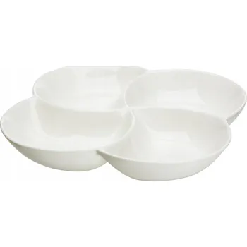 Porcelánová mísa s přihrádkami Altom Design, béžová, 26,5 cm