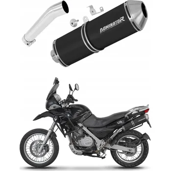 Výfuk pro motocykl F650GS 2004 - 2007 výfuk tlumič OVR BLACK s dB killerem