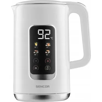 Rychlovarná konvice Rychlovarná konvice Sencor SWK 0950WH 2200W 1,7L BÍLÁ
