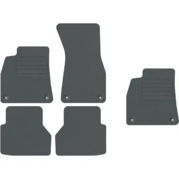 autokoberec Kobercové rohožky Edecor velurové 5 ks