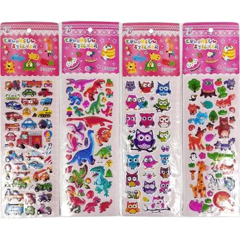 samolepka Kreativní samolepky konvexní s 3D mixem sáčků