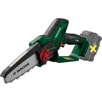 Motorová pila Akumulátorová řetězová pila PARKSIDE PAGHS 20V 12,5 cm bez akumulátoru a nabíječky.