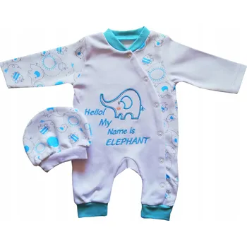 Kojenecký overall Sondico kojenecké dupačky bavlna velikost 56