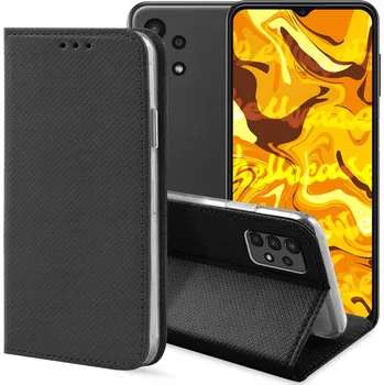 Pouzdro na mobilní telefon Pouzdro s klopou Hello Case pro Samsung Galaxy A13, černé