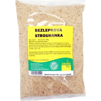 Bezlepková pekárna Michalík Bezlepková strouhanka 250 g