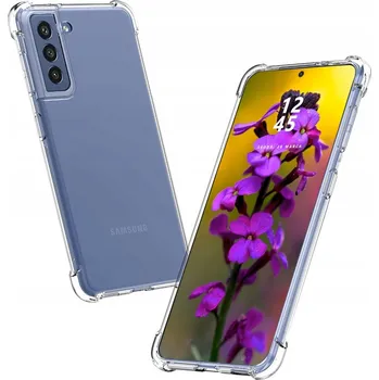 Pouzdro na mobilní telefon Zadní Kryt Radian pro Samsung Galaxy S21 FE bezbarvý