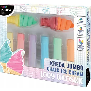 Křída chodníková Kidea 8 ks