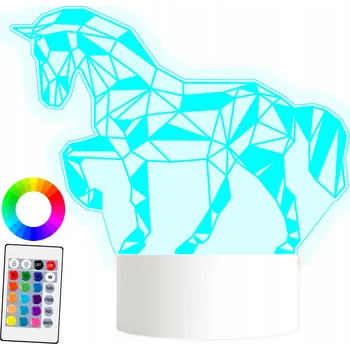 Lampička Noční lampa Diamond3DLamp vícebarevná