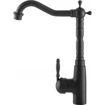 Vodovodní baterie Stojánková kuchyňská baterie Gamma 1 černá, granit