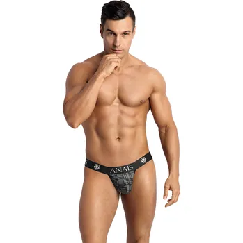 Slipy Pánské slipy otevřené Balance jock strap - Anais Barva: šedá, Velikost: XXL