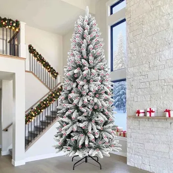 Vánoční dekorace vidaXL Sada vánočních ozdob 200 pcs Transparentní Ø 5 cm [42018888]