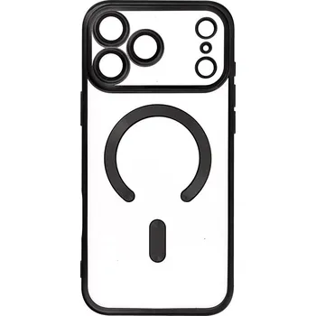 Pouzdro na mobilní telefon Pouzdro ELECTRO MAG COVER MagSafe pro iPhone 17 Pro Max - černé (Elegantní pouzdro ELECTRO MAG COVER kompatibilní s MagSafe pro iPhone 17 Pro Max - černé, ochrana celé vyvýšené části fotoaparátu)