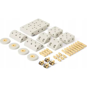 ostatní stavebnice Sada kostek Modu 34 pěnových dílů pro děti od 10 měsíců