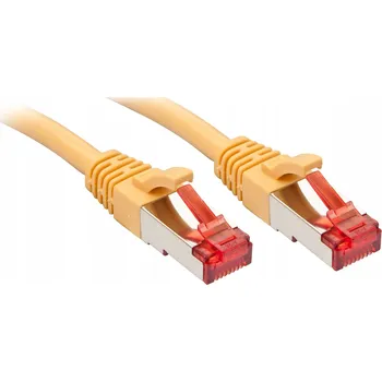 Síťový kabel Lindy Kabel Rj45/Rj45 Cat6 2m síťový Žlutý S/FTP (S-STP)