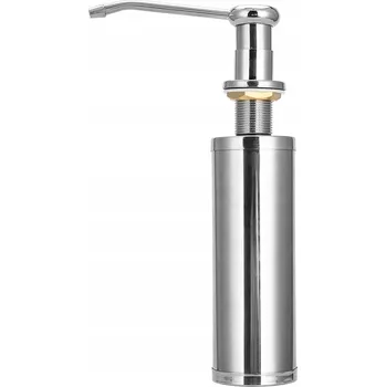 Dávkovač mýdla DÁVKOVAČ TEKUTINY NA MÝDLO ČERNÝ PRO DŘEZ NA KAPALINU DO DŘEZU PUMPA