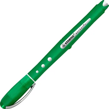 Kuličkové pero Stabilo zelené