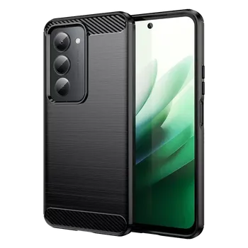 Pouzdro na mobilní telefon Pouzdro CARBON pro Xiaomi Redmi 15 5G - černé (Odolné pouzdro CARBON s karbonovým designem pro Xiaomi Redmi 15 5G - černé, stylový kryt do náročných podmínek)
