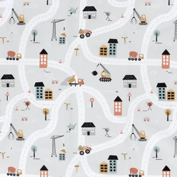 Dětská deka Lily is sailing Deka Malý stavitel light Velikost: 0-3 let: 70 x 90 cm