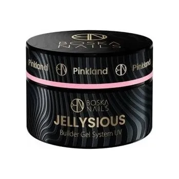 Lak na nehty Boska Nails Jellysious Pinkland 30 ml stavební gel