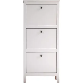 Botník Tempo Kondela Botník 3K, bílá, OLJE