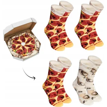 Pánské ponožky Ponožky PEPPERONII příležitostné 36-40 RAINBOWSOCKS