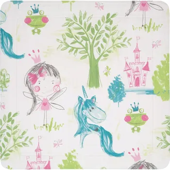 Protiskluzová podložka Spirella protiskluzová podložka do sprchy FAIRY TALE, dětský motiv, PVC, 55