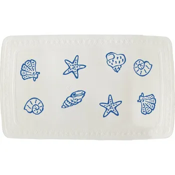 Protiskluzová podložka Spirella protiskluzová podložka do sprchy CONCHA, s motivem mušlí, PVC