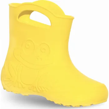 Dívčí holínky ZETPOL Dětské Holínky EVA Frog yellow 26/27