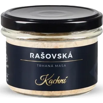 paštika a pomazánka Paštiky Rašovská Trhané maso - Kachní 160 g