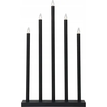 Svícen Dřevěný svícen Star Trading 64 cm