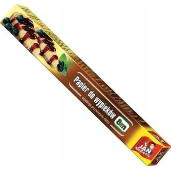 Pečicí papír Papír na PEČENÍ do Trouby PAPÍR na PEČENÍ 8m JN Jan Niezbędný Lux