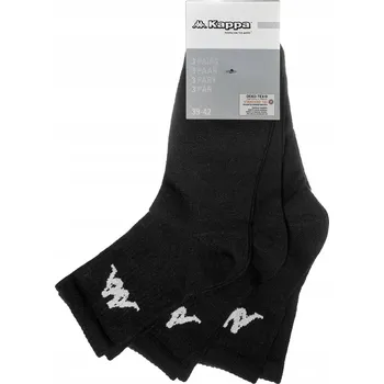 Pánské ponožky Ponožky Kappa 710891 černé, velikost 35-38