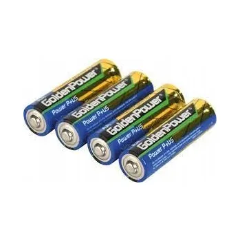 Záložní baterie Alkalická baterie Golden Power AA (R6) 4 ks