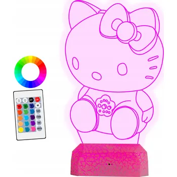 IP kamera Noční lampa | Diamond3DLamp vícebarevná