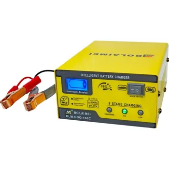 Nabíječka autobaterie Nabíječka 15 A, 12/24 V, plechová