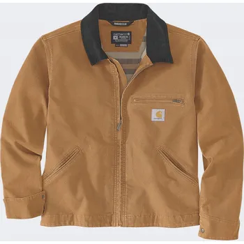 Pánská softshellová bunda Carhartt pánská bunda bomber bez kapuce Rugged Flex Duck Detroit Jacket, velikost S